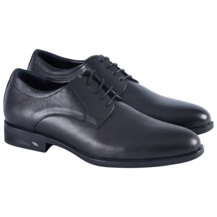 Chaussure Oxford en Cuir, Noir - ZT420